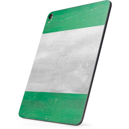 Nigeria Flag Distressed Apple iPad Pro Skin